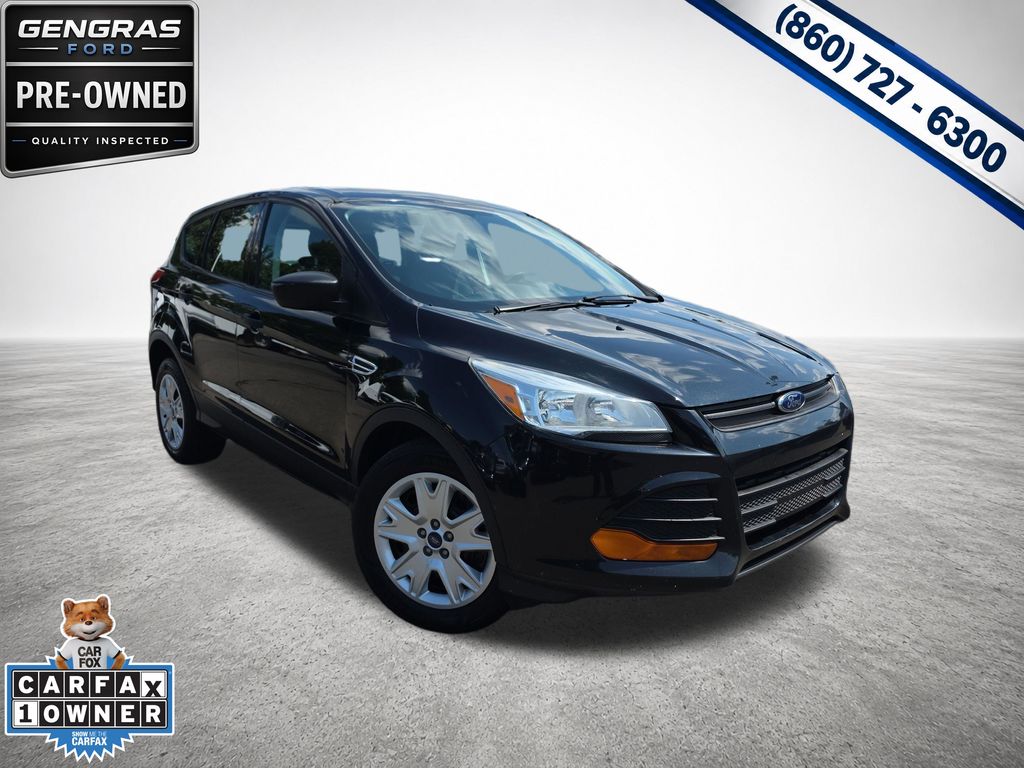 Used 2014 Ford Escape S with VIN 1FMCU0F7XEUA26476 for sale in Plainville, CT
