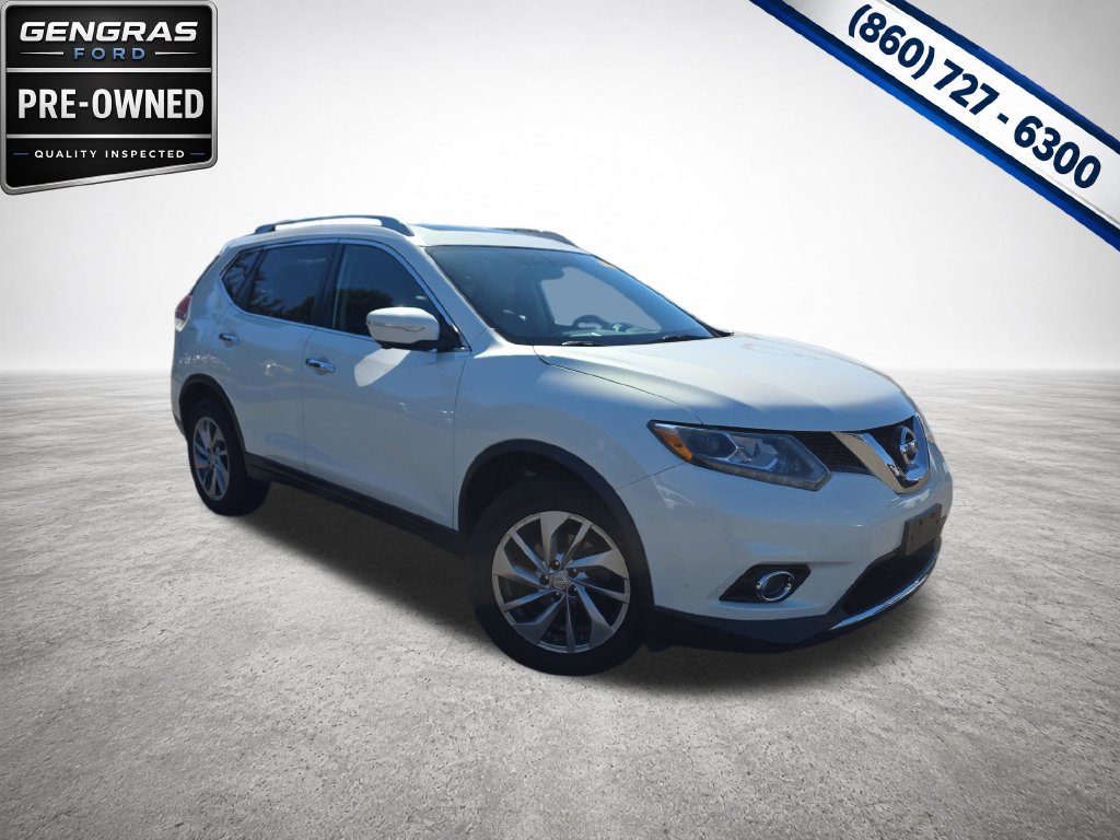 Used 2014 Nissan Rogue SL with VIN 5N1AT2MV4EC754372 for sale in Plainville, CT