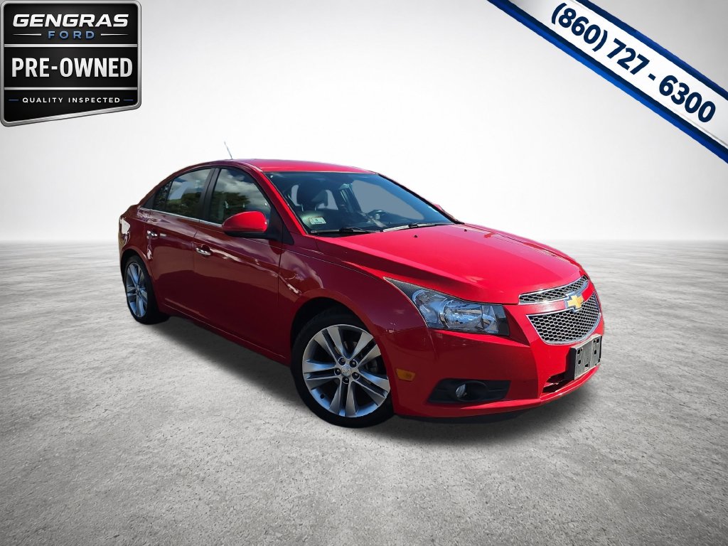 Used 2014 Chevrolet Cruze LTZ with VIN 1G1PG5SB9E7304764 for sale in Plainville, CT