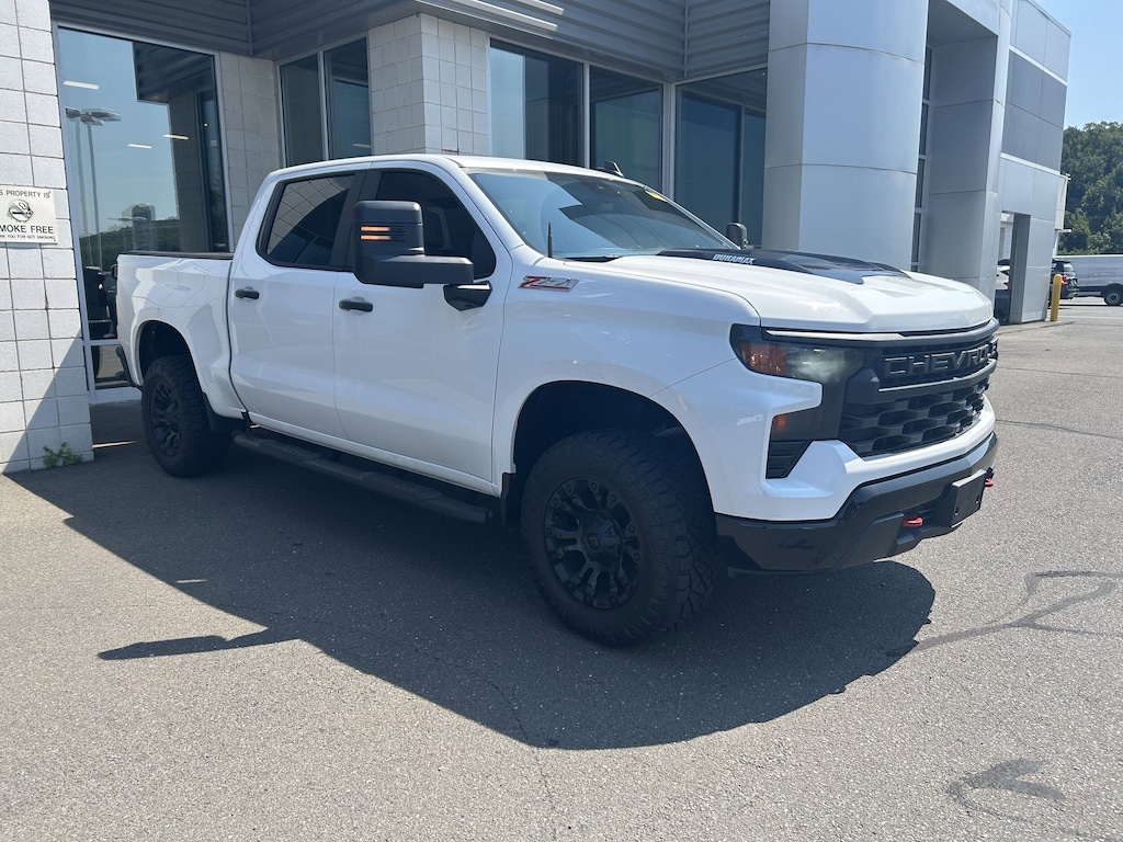 Used 2022 Chevrolet Silverado 1500 Custom Trail Boss Truck Crew Cab