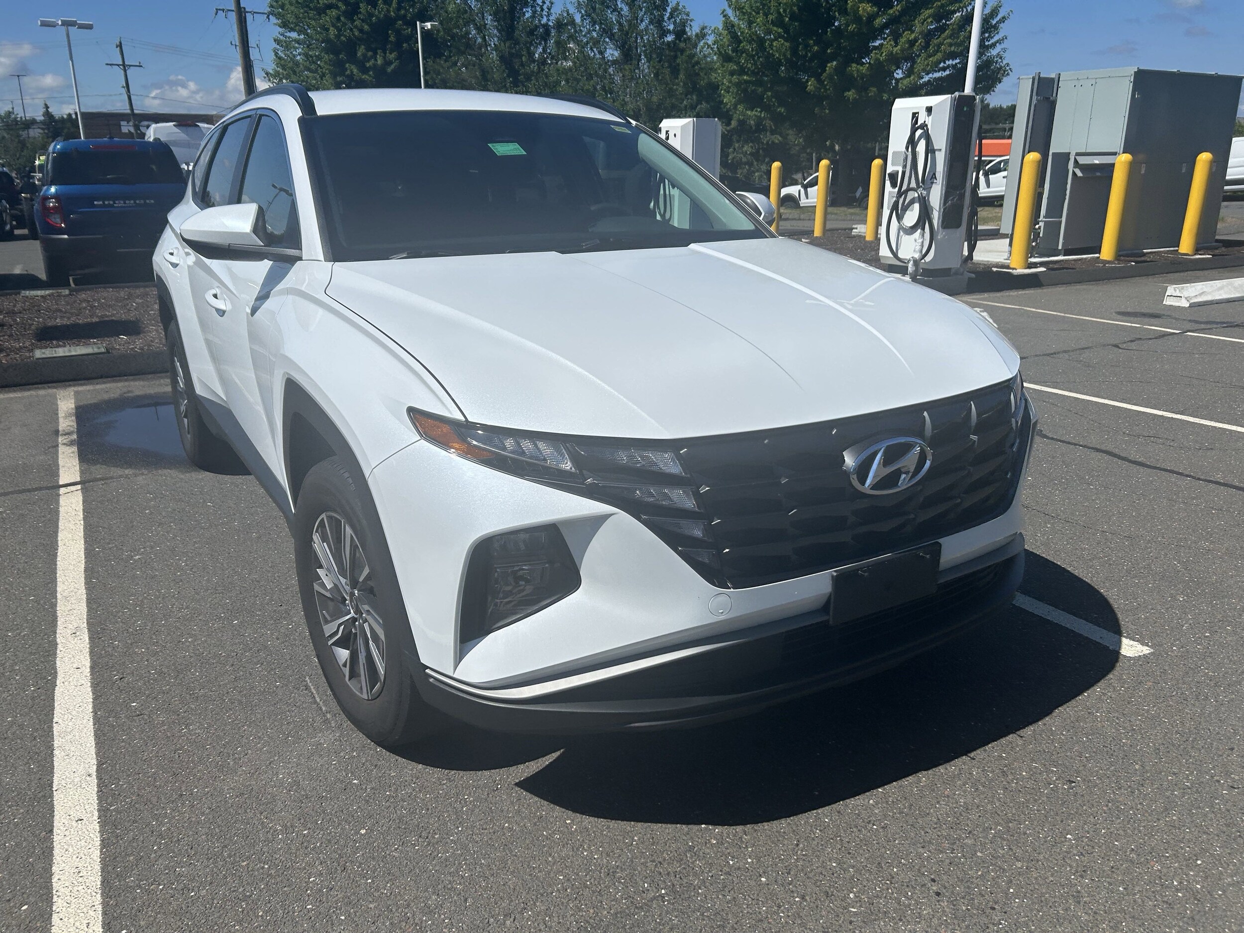 2024 Hyundai Tucson Hybrid Blue photo 2