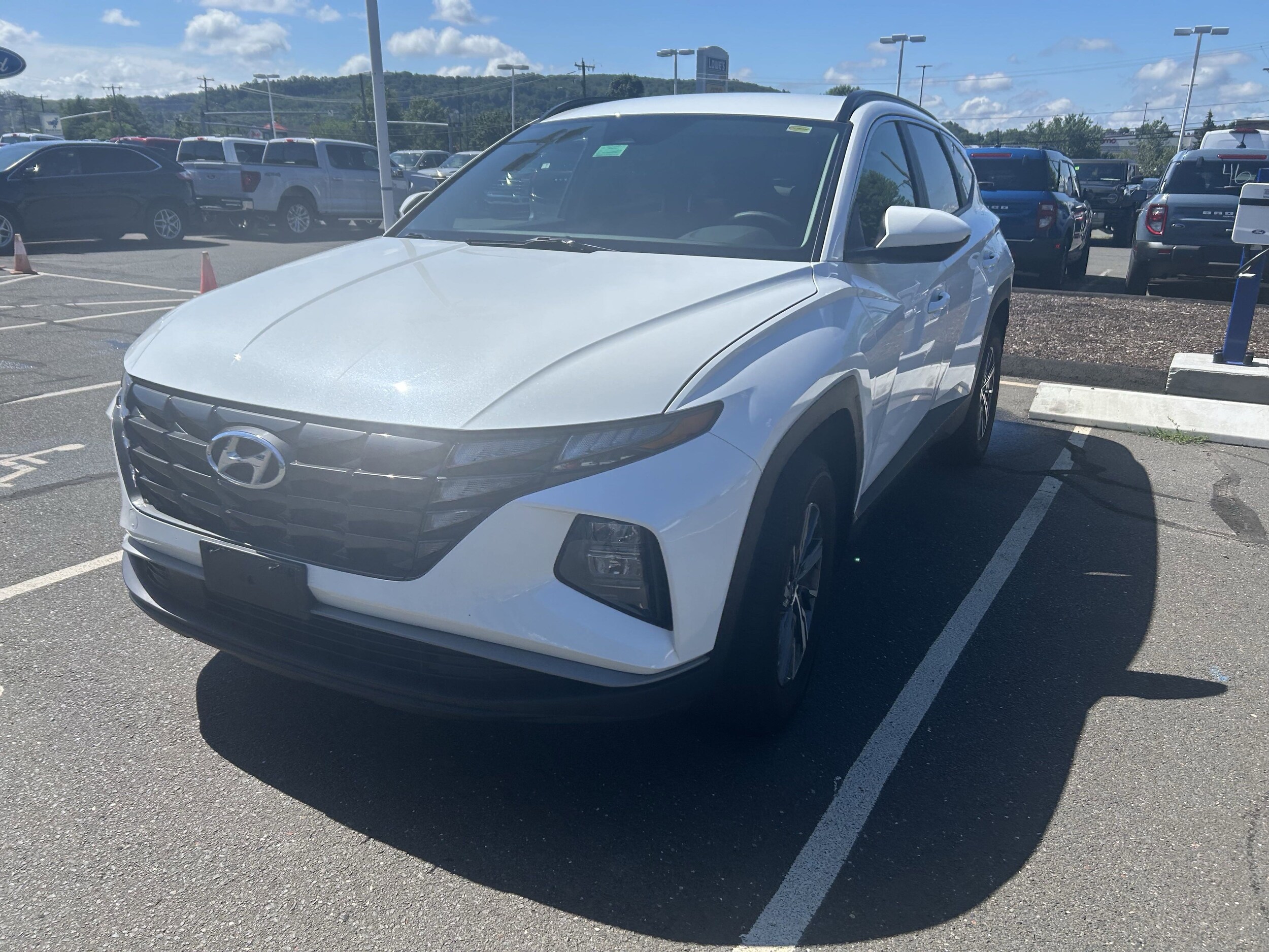 2024 Hyundai Tucson Hybrid Blue photo 4
