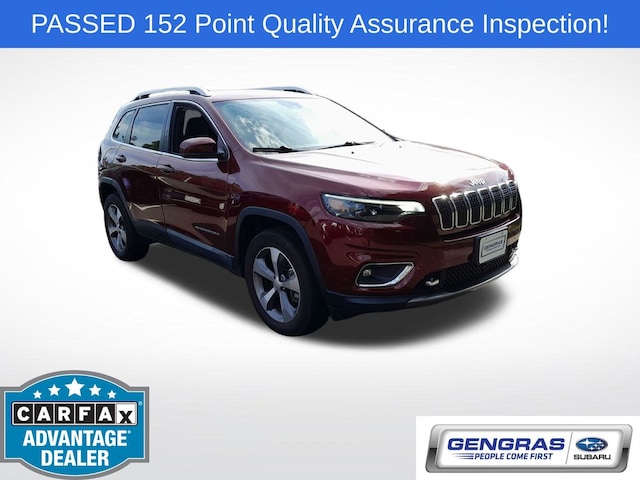 Used 2021 Jeep Cherokee Limited SUV for sale in East Hartford, CT