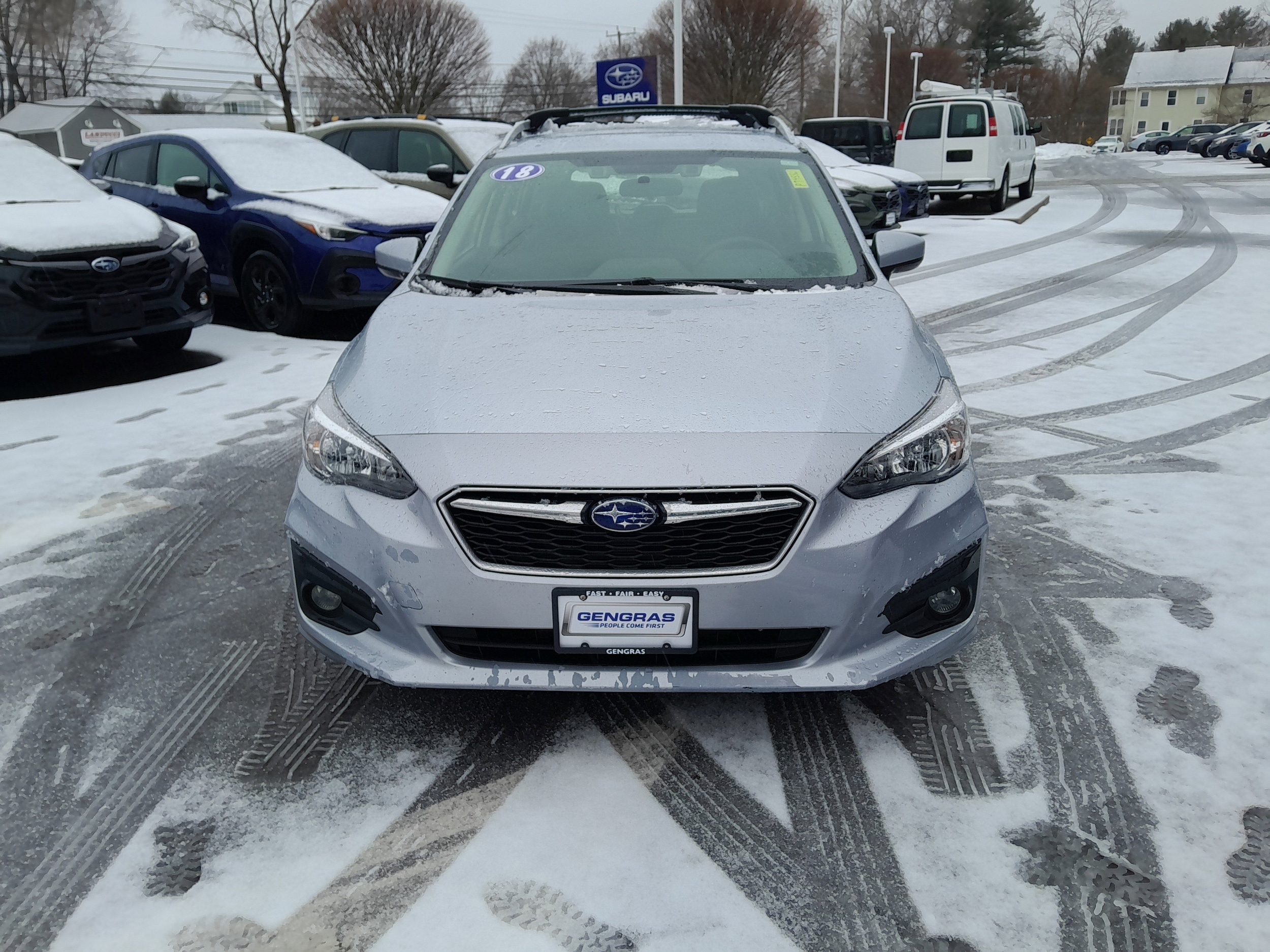 Used 2018 Subaru Impreza Premium with VIN 4S3GTAD61J3745561 for sale in Torrington, CT