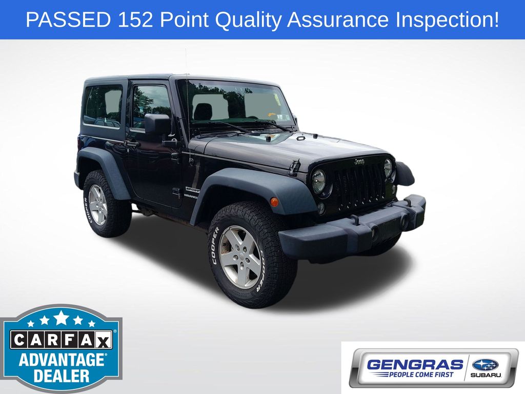 Used 2016 Jeep Wrangler Sport S with VIN 1C4GJWAG2GL219254 for sale in Torrington, CT