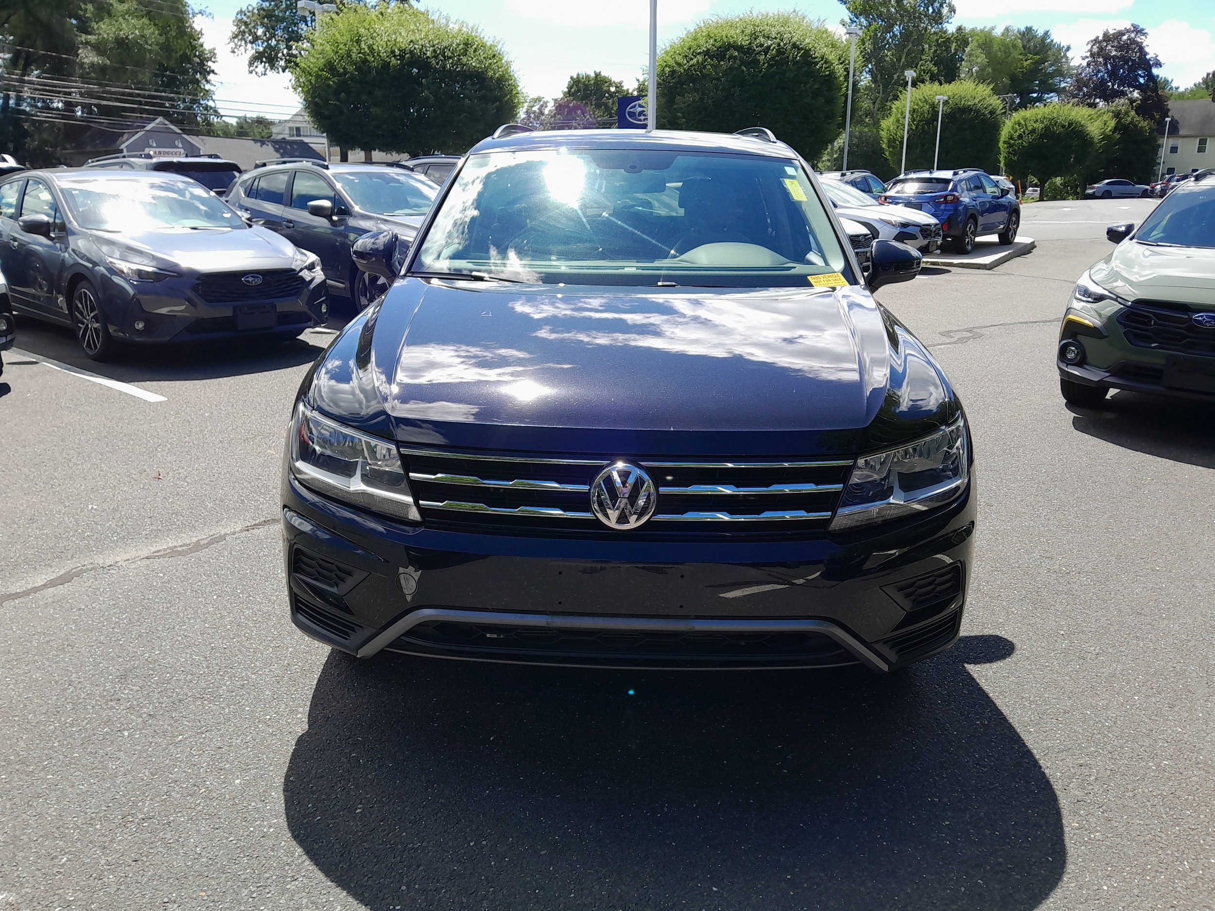 Used 2018 Volkswagen Tiguan SE with VIN 3VV2B7AX6JM104094 for sale in Torrington, CT
