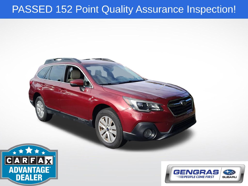 Used 2019 Subaru Outback Premium with VIN 4S4BSAFC1K3366184 for sale in Torrington, CT