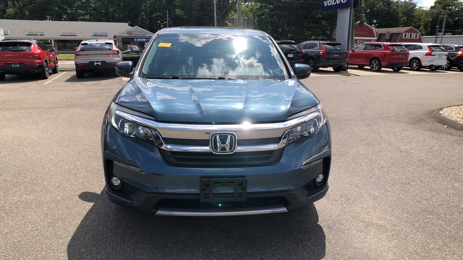 Used 2019 Honda Pilot EX-L with VIN 5FNYF6H56KB064570 for sale in North Haven, CT