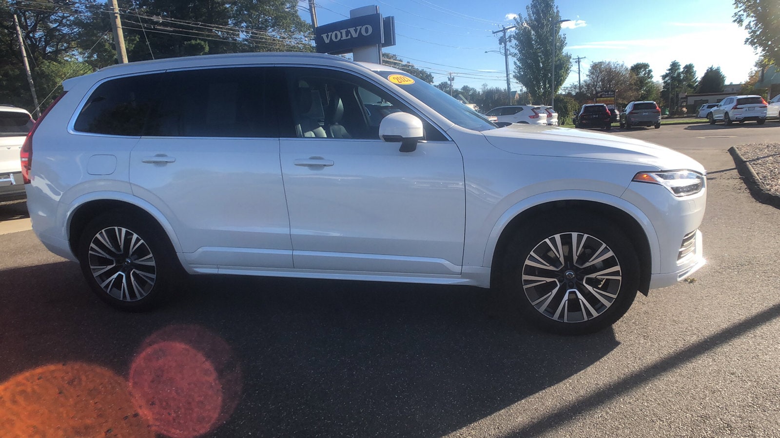 Used 2021 Volvo XC90 Momentum with VIN YV4102PK8M1678533 for sale in North Haven, CT