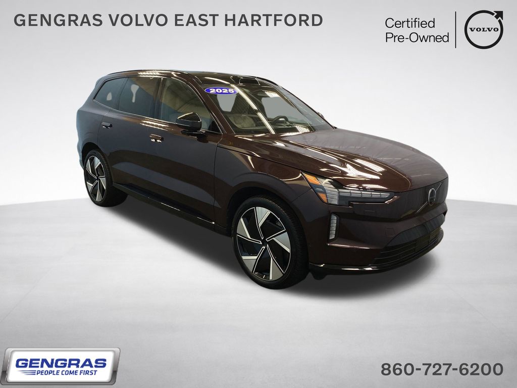 Certified 2025 Volvo EX90 Ultra with VIN 7JDE23KL1SG001443 for sale in East Hartford, CT