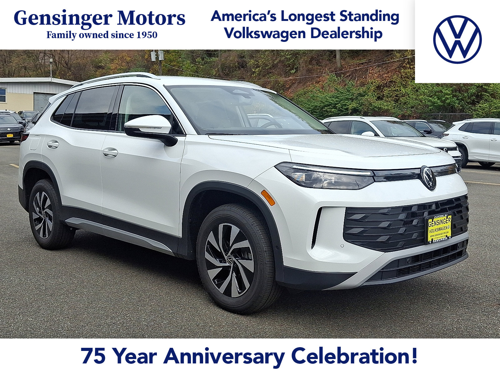 Volkswagen Tiguan ホワイト SUV Volkswagen Reveals U.S.-Spec 2022 VW Tiguan