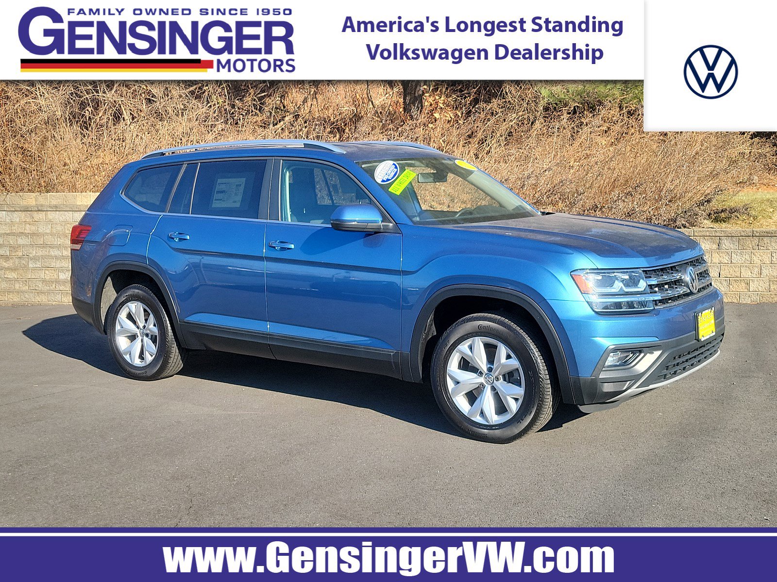 Used 2019 Volkswagen Atlas For Sale at Gensinger Motors, Inc