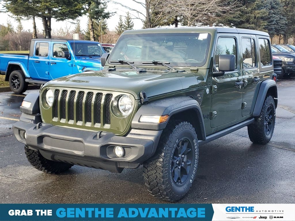 Used 2021 Jeep Wrangler Unlimited Sport SUV
