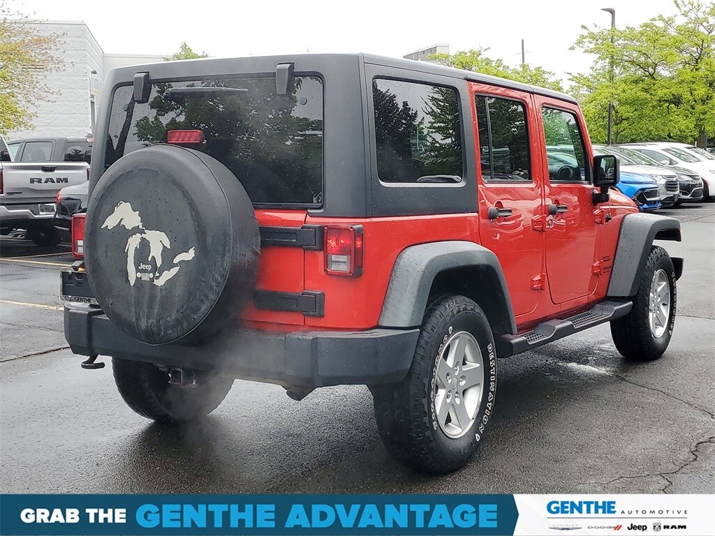 2015 Jeep Wrangler Unlimited Sport photo 4