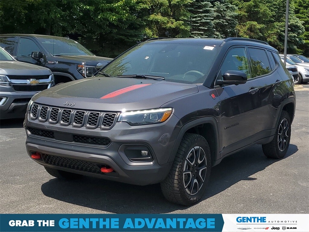 Used 2024 Jeep Compass Trailhawk with VIN 3C4NJDDN6RT137685 for sale in Saline, MI