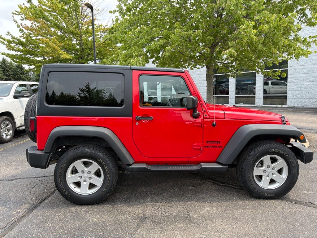 Used 2016 Jeep Wrangler Sport S with VIN 1C4AJWAG6GL118112 for sale in Saline, MI