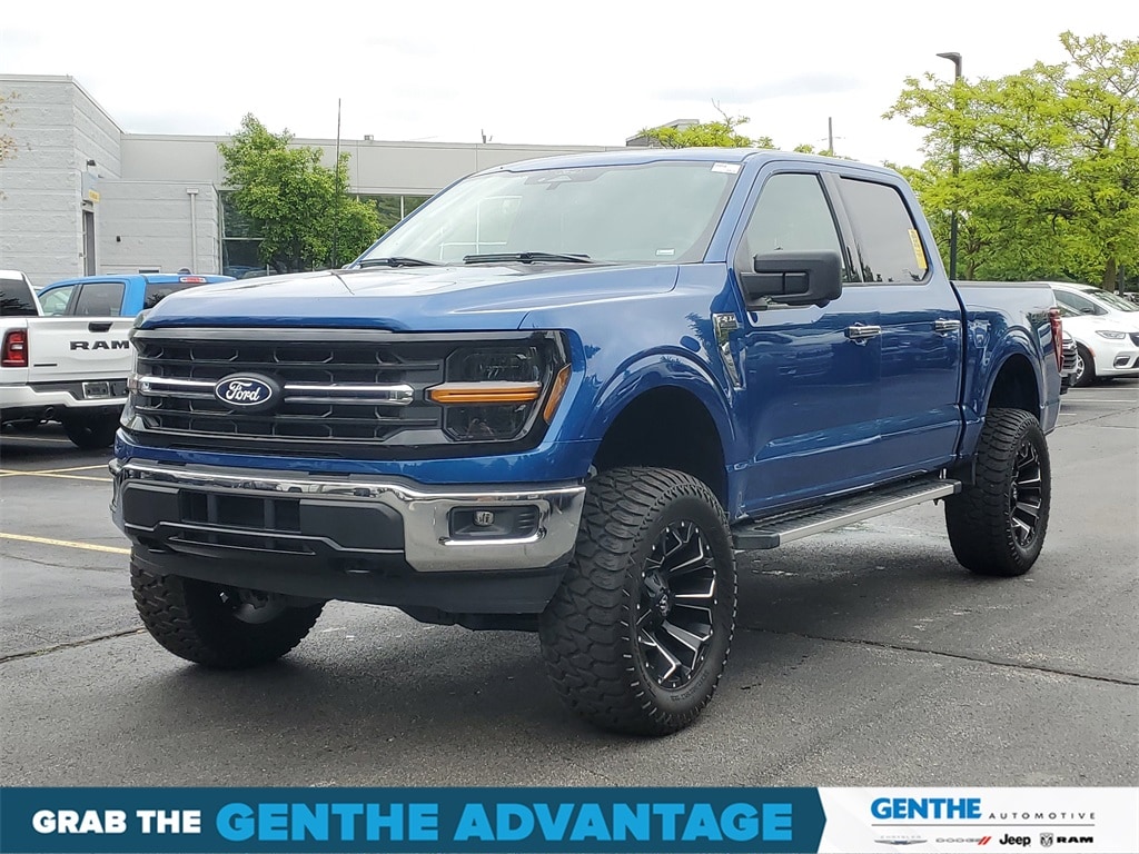 Used 2024 Ford F-150 XLT with VIN 1FTFW3L84RKD96009 for sale in Saline, MI