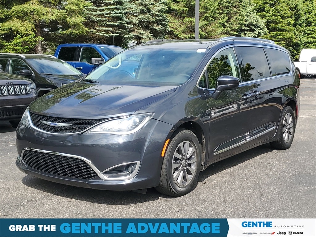 Certified 2020 Chrysler Pacifica Touring L Plus with VIN 2C4RC1EG5LR166163 for sale in Saline, MI