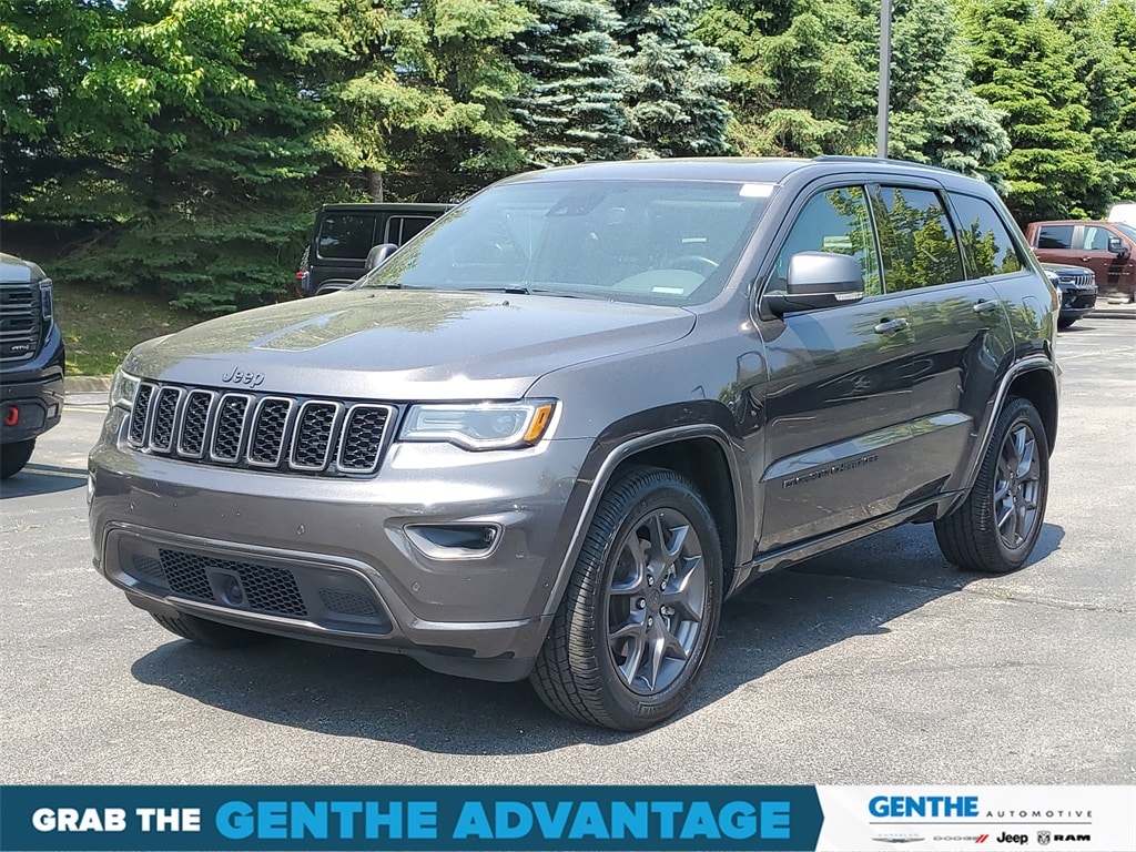 Used 2021 Jeep Grand Cherokee 80th Edition with VIN 1C4RJFBG5MC613608 for sale in Saline, MI
