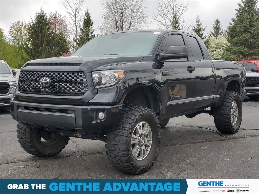 Used 2021 Toyota Tundra SR5 with VIN 5TFUY5F15MX964498 for sale in Saline, MI
