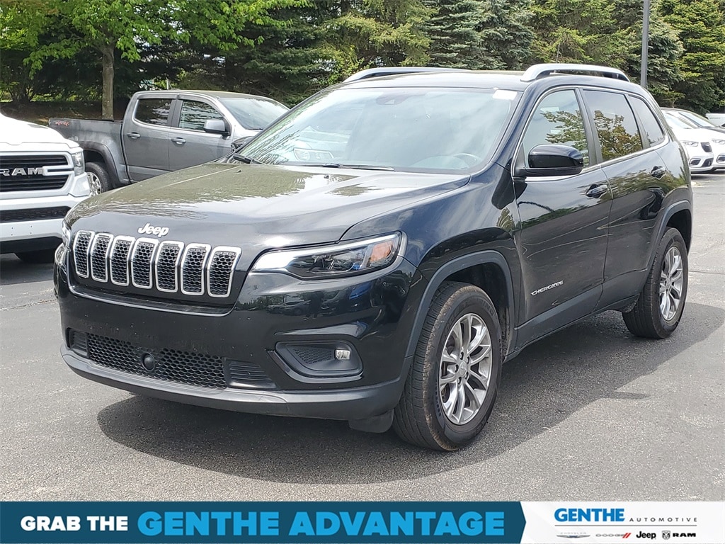 Used 2021 Jeep Cherokee Latitude Lux with VIN 1C4PJMMX4MD182004 for sale in Saline, MI