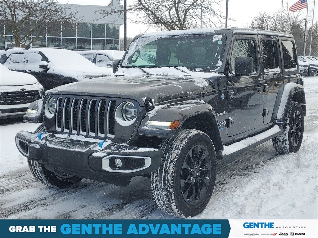 Used 2022 Jeep Wrangler Unlimited 4xe Sahara SUV