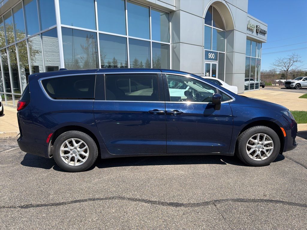 Used 2017 Chrysler Pacifica Touring with VIN 2C4RC1DG3HR744382 for sale in Saline, MI