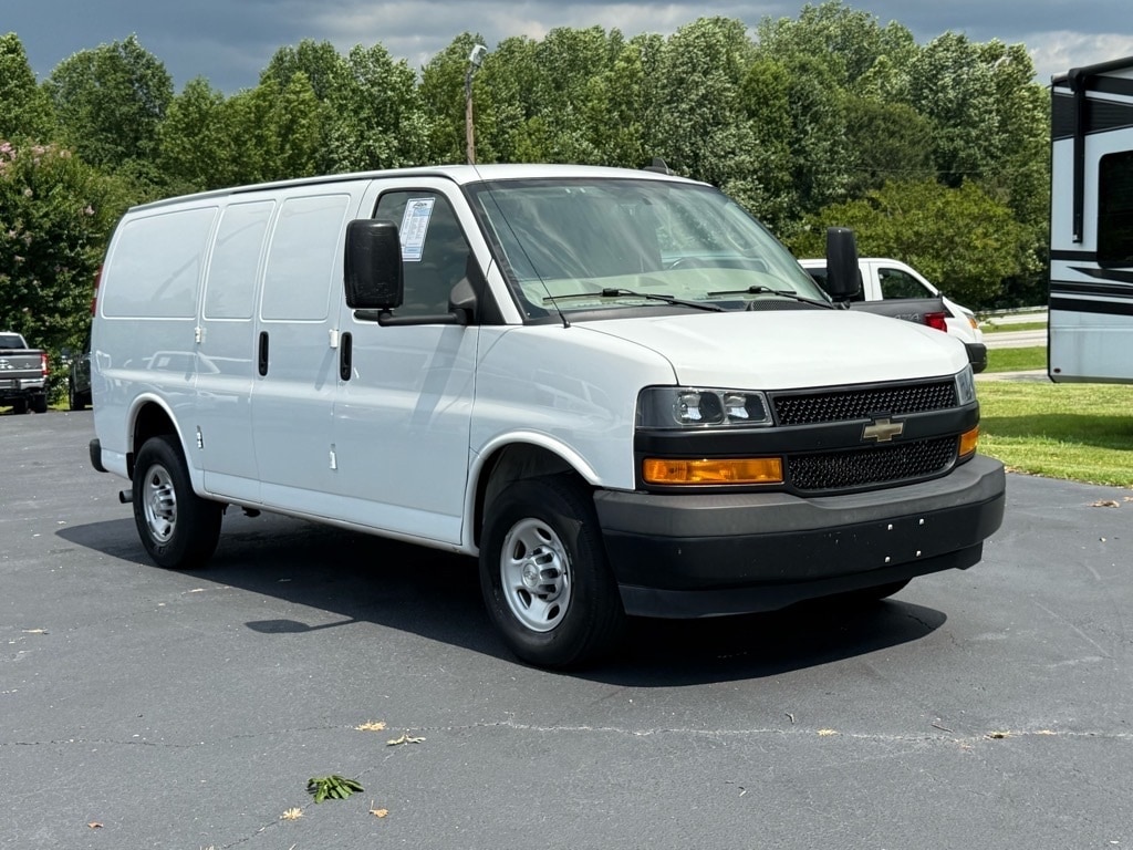 Certified 2019 Chevrolet Express Cargo Work Van with VIN 1GCWGAFP7K1260473 for sale in Travelers Rest, SC