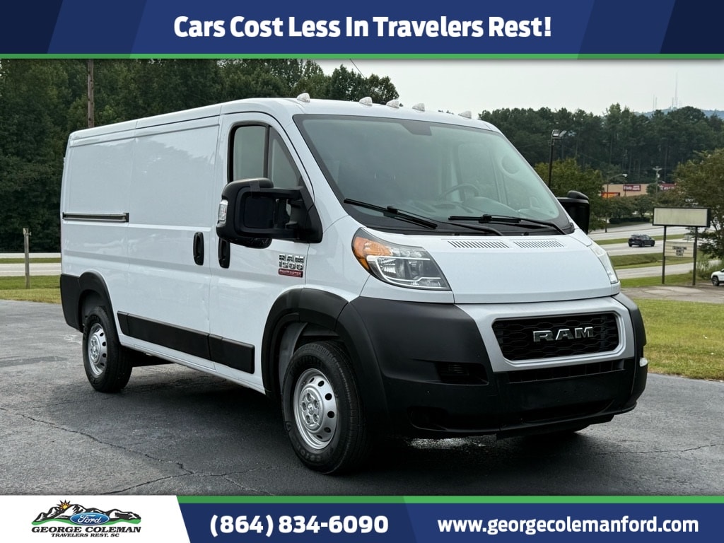 Certified 2021 Ram ProMaster 1500 Low Roof Van Cargo Van