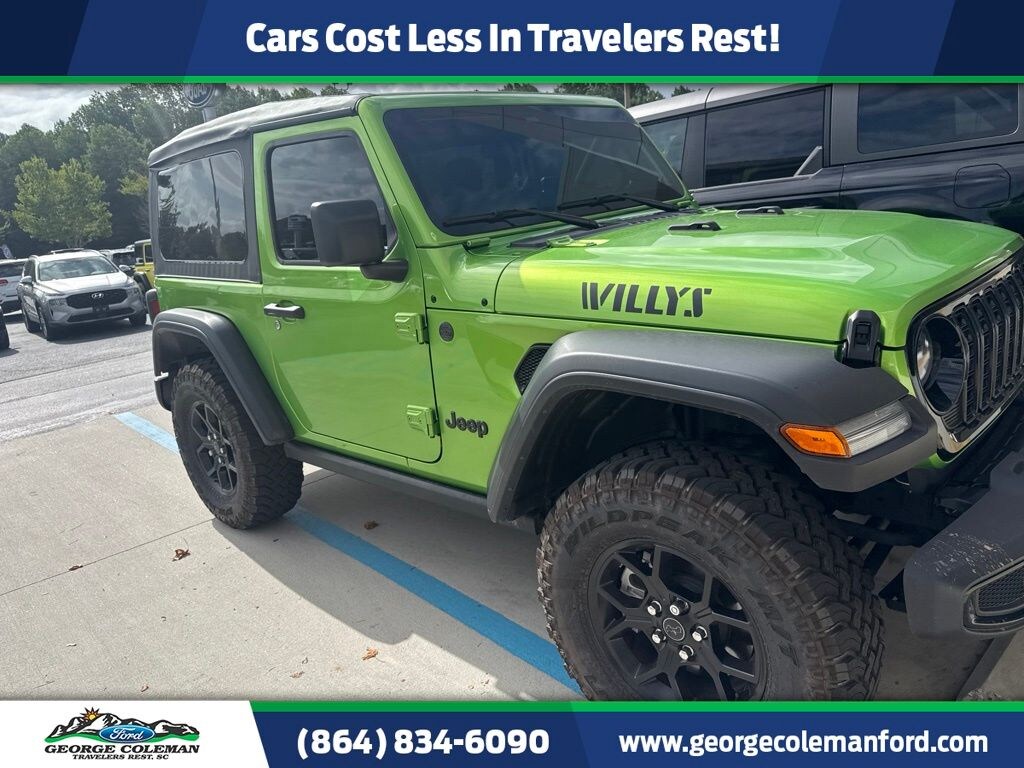 Certified 2025 Jeep Wrangler Willys SUV