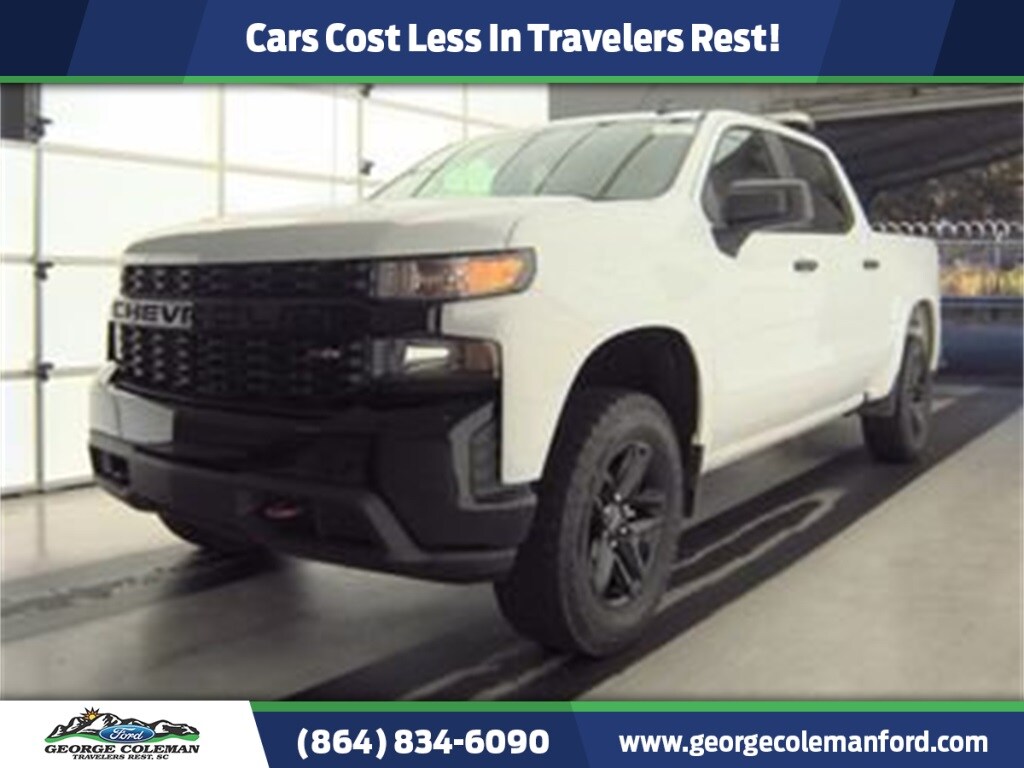 Certified 2022 Chevrolet Silverado 1500 LTD Custom Trail Boss Truck Crew Cab