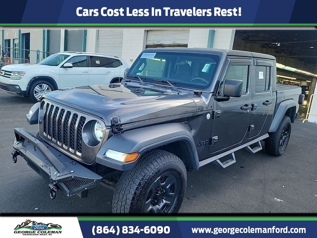 Certified 2021 Jeep Gladiator Sport Truck Crew Cab