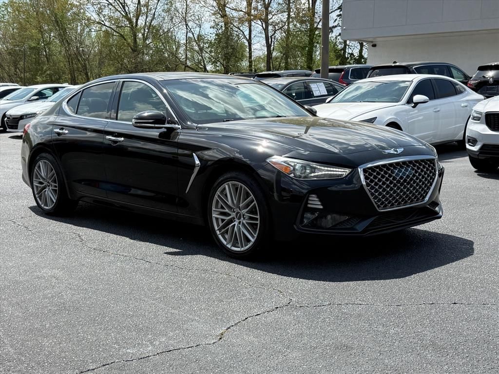 Certified 2020 GENESIS G70 Standard with VIN KMTG34LA5LU049839 for sale in Travelers Rest, SC