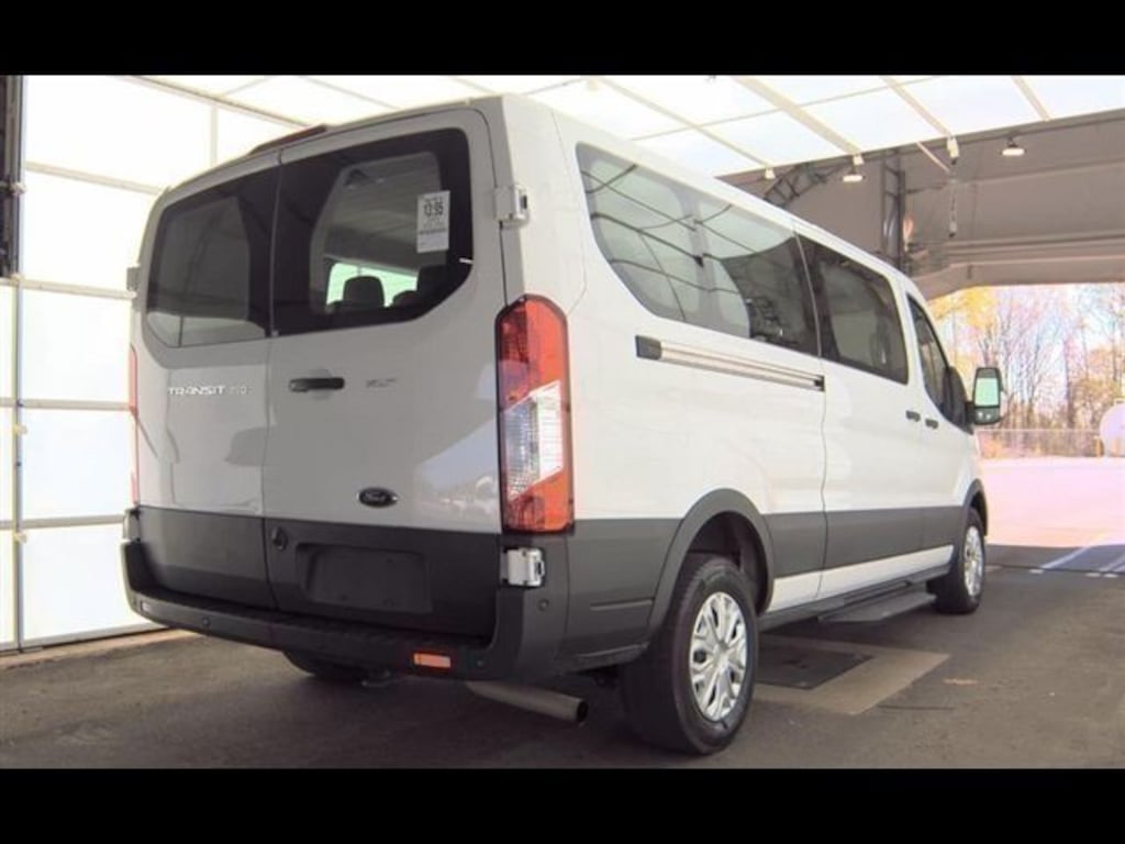 Certified 2023 Ford Transit-350 Passenger XLT Wagon Low Roof Van