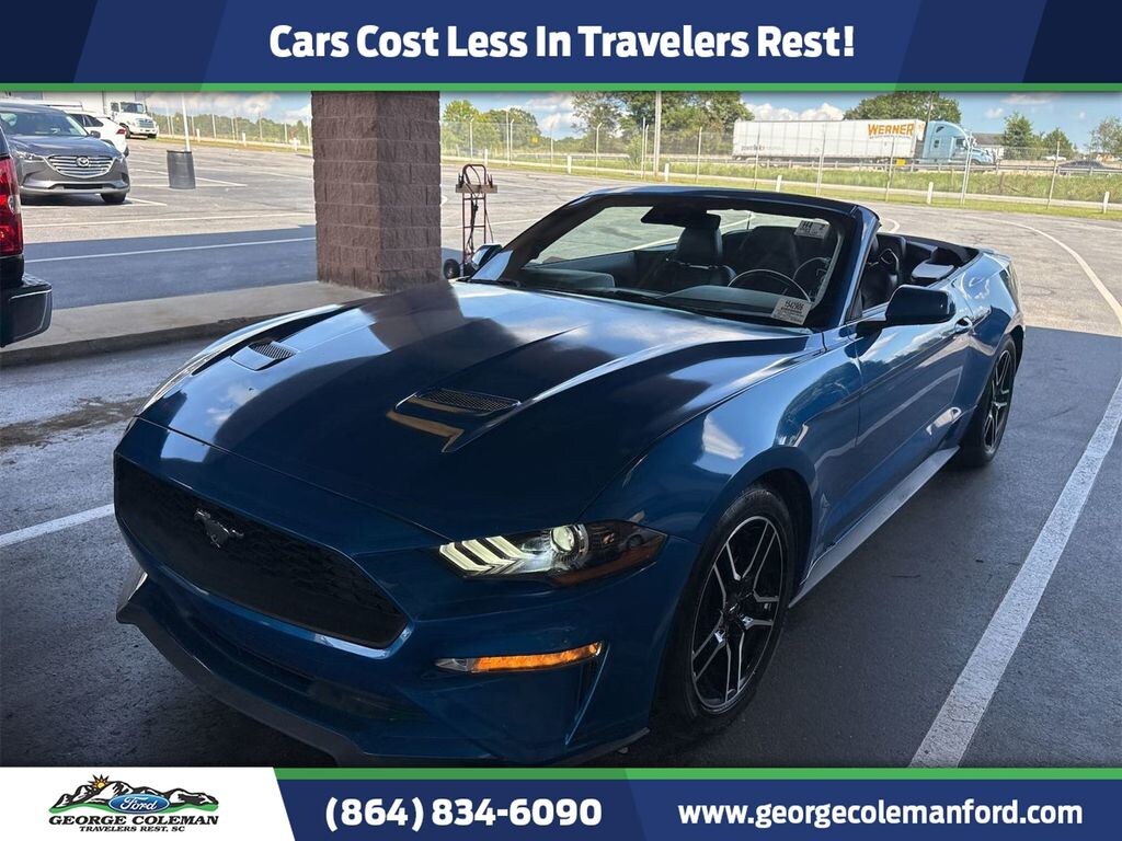 Used 2021 Ford Mustang Ecoboost Premium Convertible