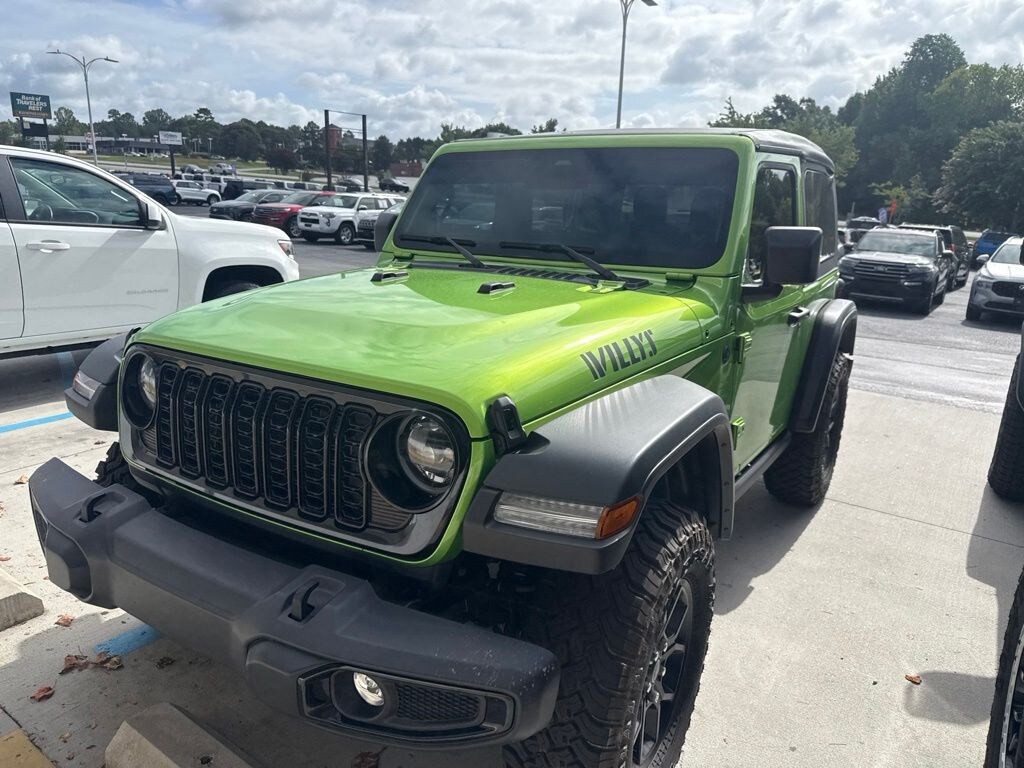 Certified 2025 Jeep Wrangler Willys SUV