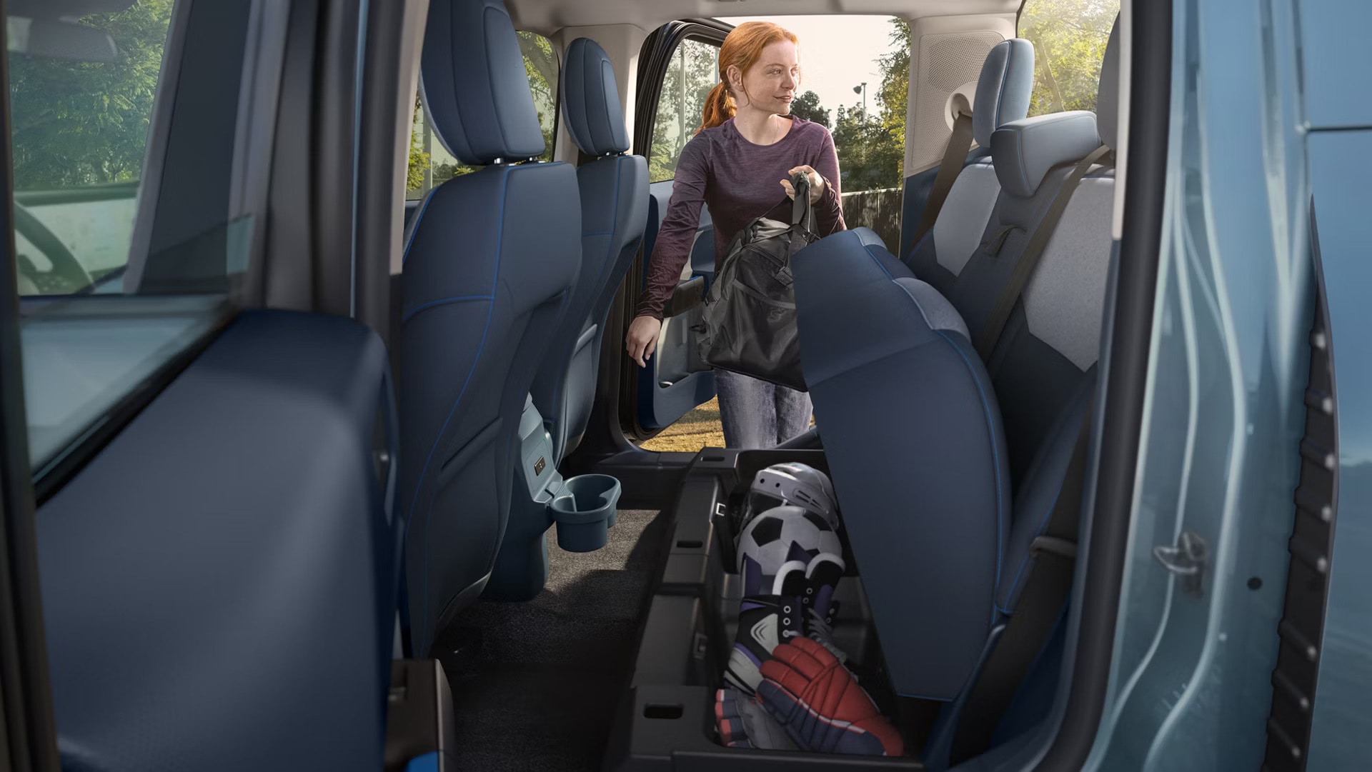 2026 Ford Maverick interior cargo space