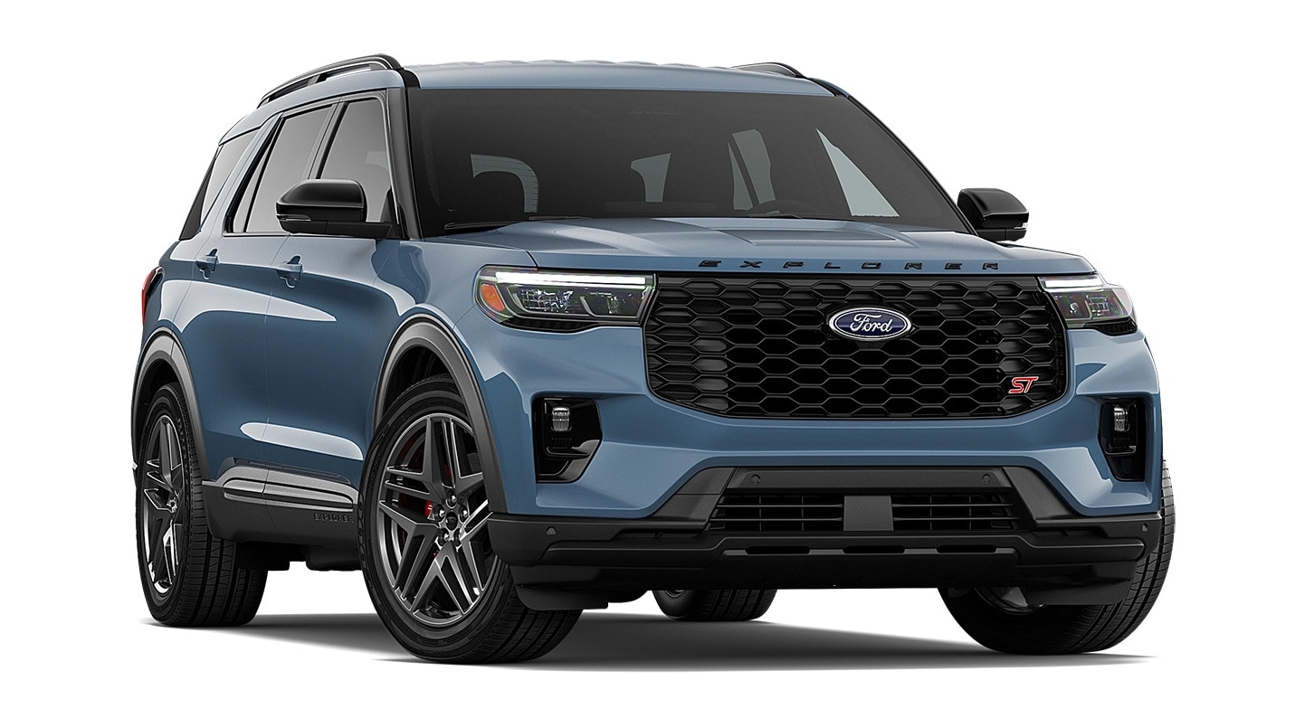  2026 ford explorer st in blue