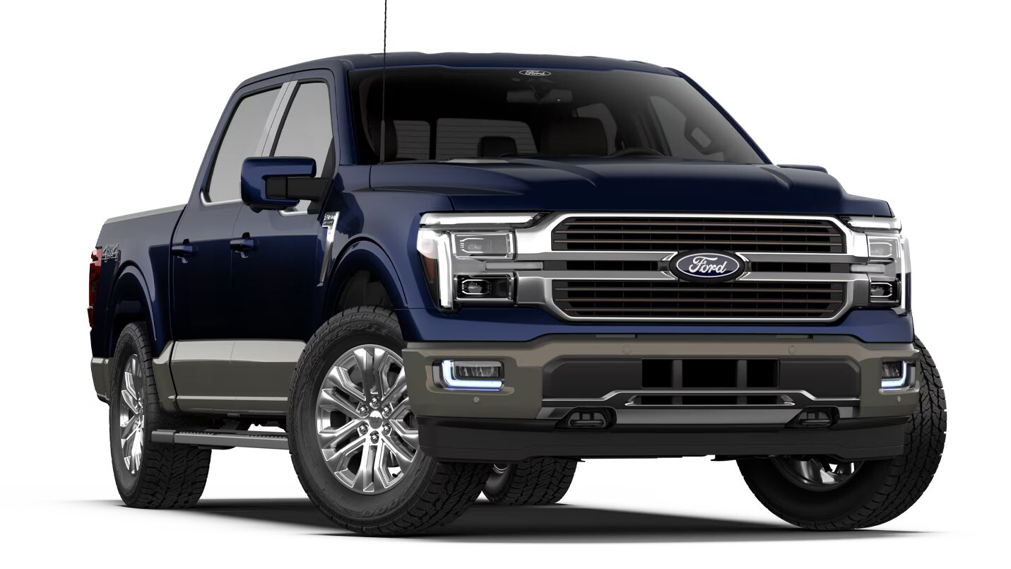 blue 2026 Ford F-150 King Ranch