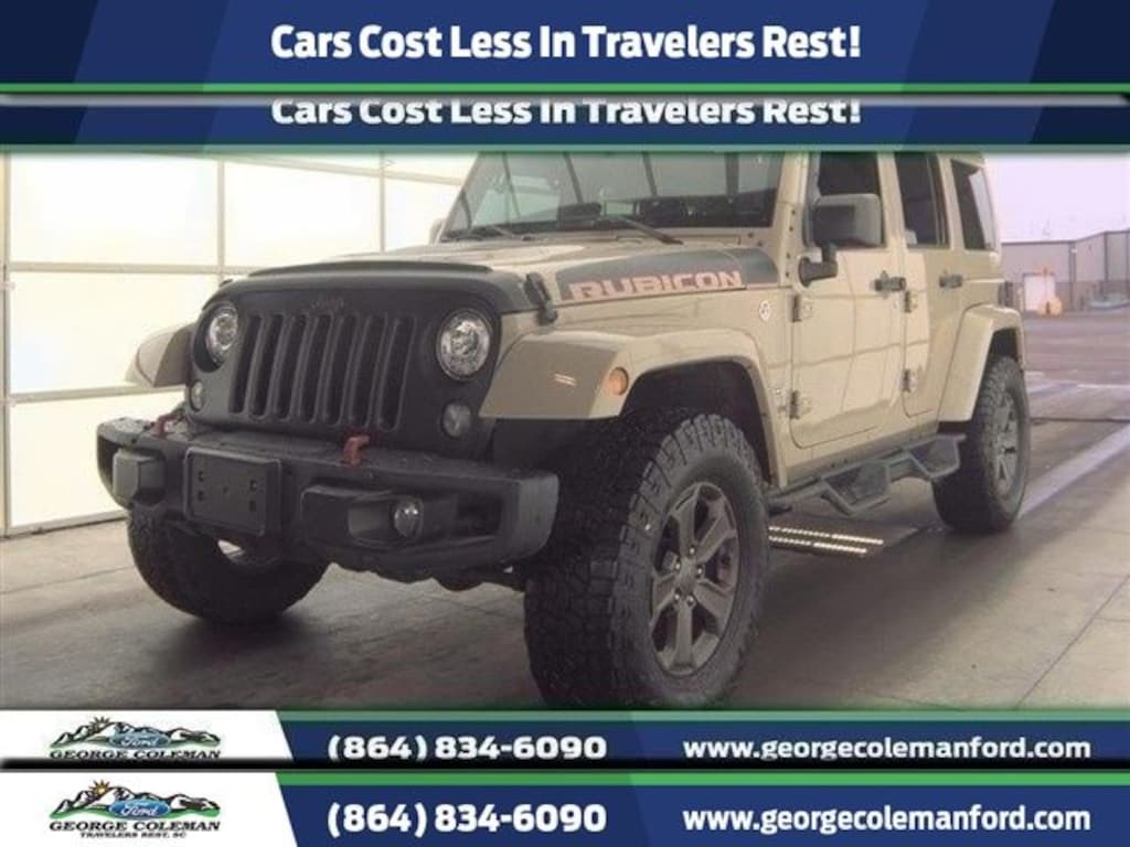 Certified 2018 Jeep Wrangler JK Unlimited Rubicon SUV