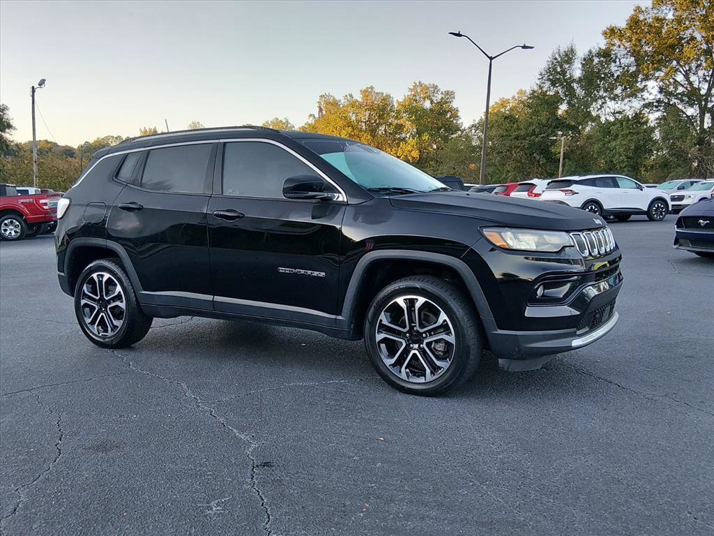 Certified 2022 Jeep Compass Limited with VIN 3C4NJDCB6NT134268 for sale in Travelers Rest, SC