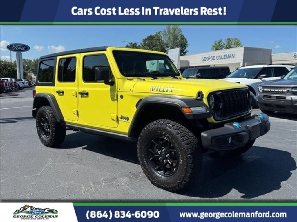Certified 2024 Jeep Wrangler 4xe Willys 4xe SUV