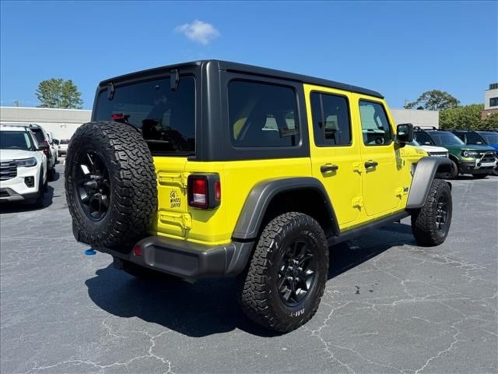 Certified 2024 Jeep Wrangler 4xe Willys 4xe SUV