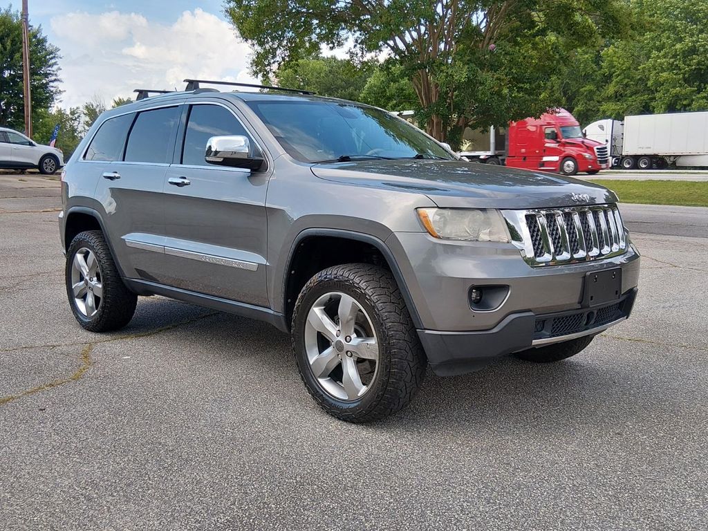 Used 2013 Jeep Grand Cherokee Overland with VIN 1C4RJFCG8DC607347 for sale in Travelers Rest, SC