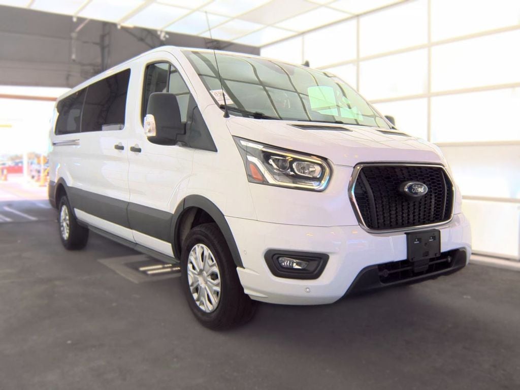 Certified 2023 Ford Transit-350 Passenger XLT Wagon Low Roof Van