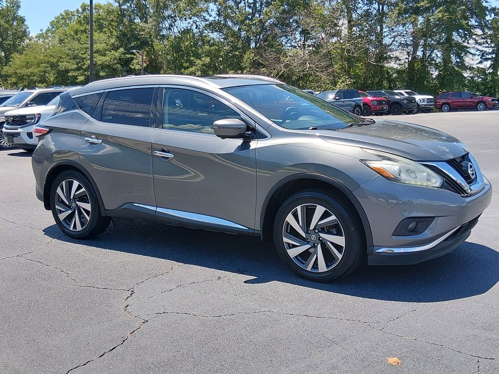 Used 2017 Nissan Murano Platinum with VIN 5N1AZ2MG0HN113678 for sale in Travelers Rest, SC