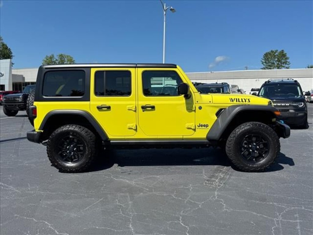 Certified 2024 Jeep Wrangler 4xe Willys 4xe SUV
