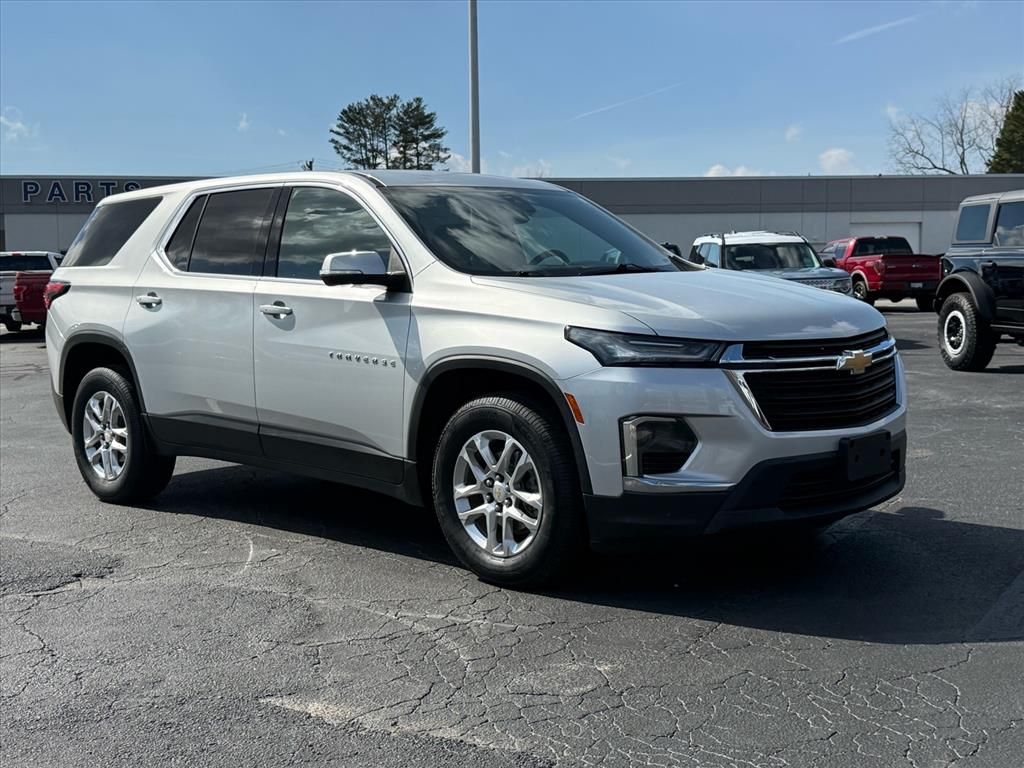 Certified 2022 Chevrolet Traverse 1FL with VIN 1GNERLKW1NJ171587 for sale in Travelers Rest, SC