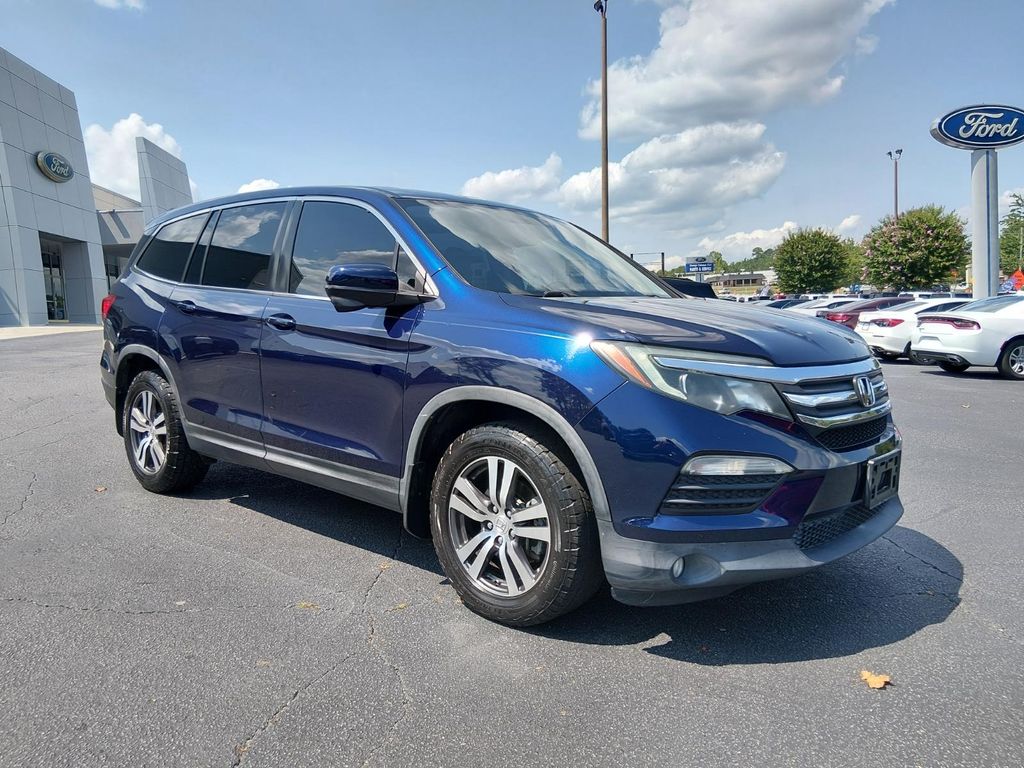 Used 2016 Honda Pilot EX-L with VIN 5FNYF5H56GB012034 for sale in Travelers Rest, SC