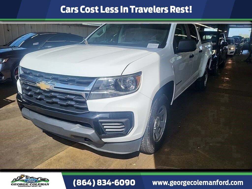 Certified 2022 Chevrolet Colorado Work Truck Truck Crew Cab